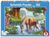  Puzzle Konie przy strumieniu 150 el. Schmidt 